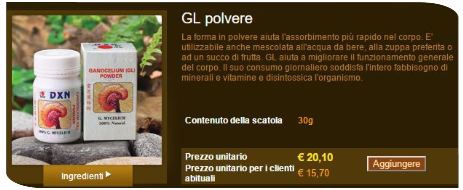 Ganoderma - Centro Terapie Osteopatiche